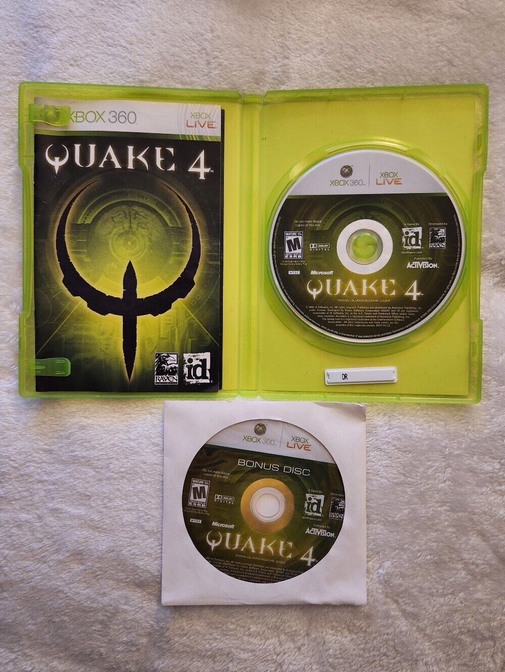 Xbox 360 4-Game Lot: Quake 4 Bonus Disc Ed, C&C 3, Battlefield, Ghost Recon ๐ฎ - Picture 10 of 15